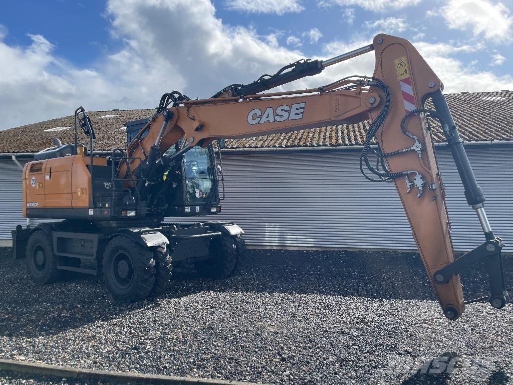 CASE WX 160 E Pelle sur pneus