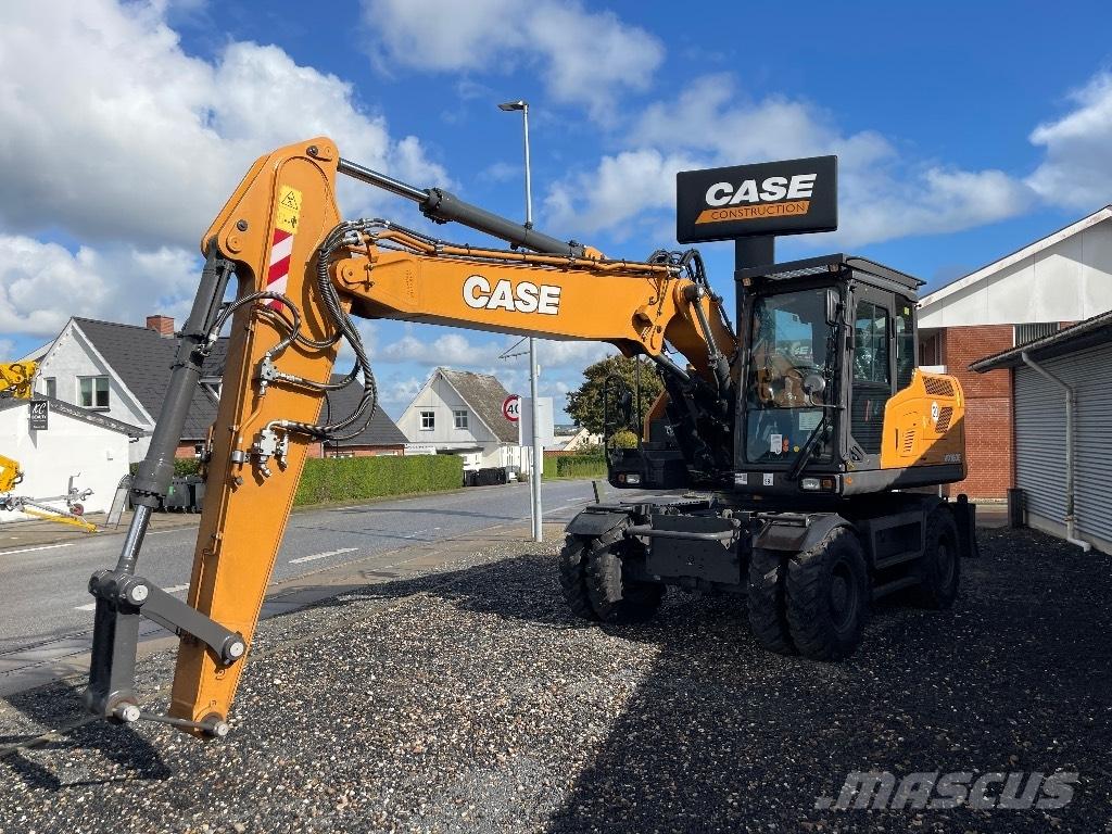 CASE WX 160 E Pelle sur pneus
