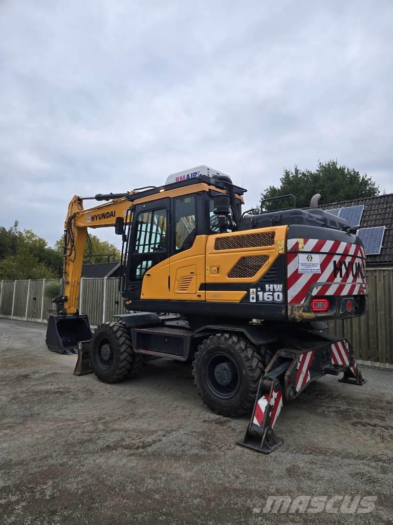 Hyundai HW 160 Pelle sur pneus