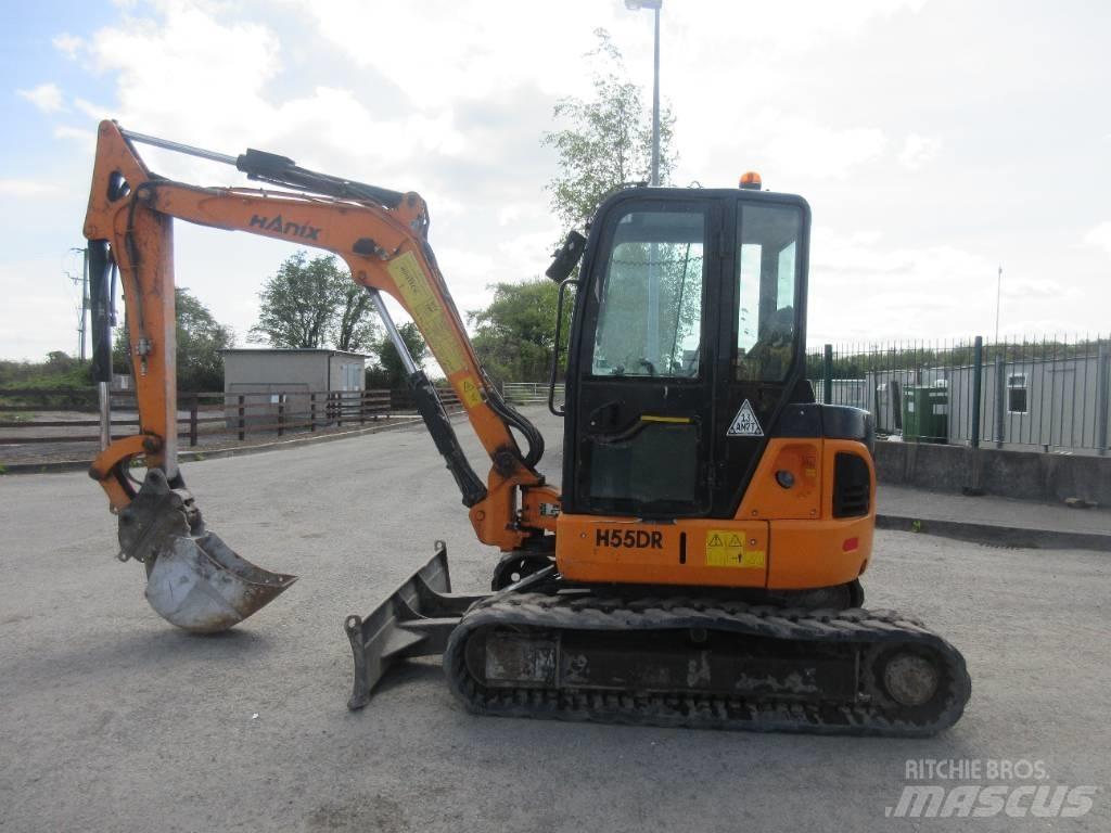 Hanix H 55 DR Mini pelle < 7t