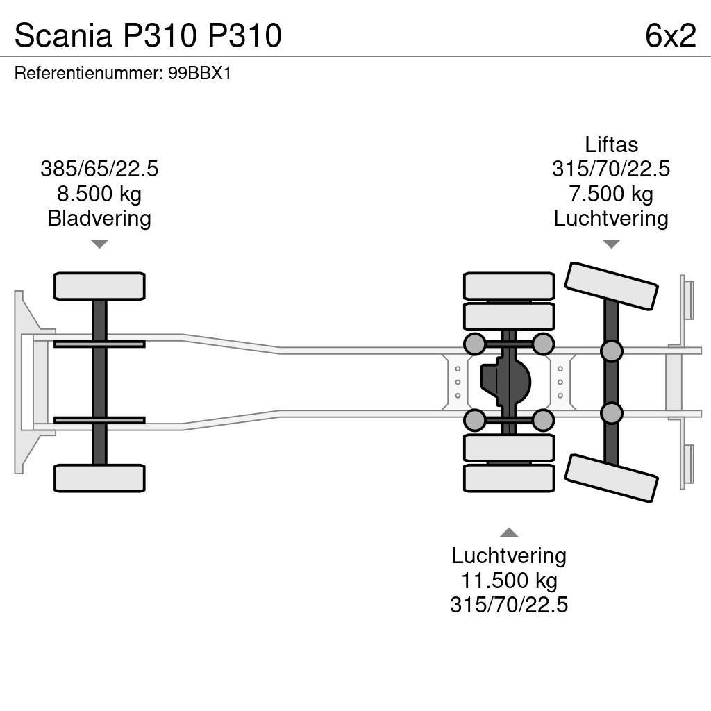 Scania P310 P310 Camion poubelle