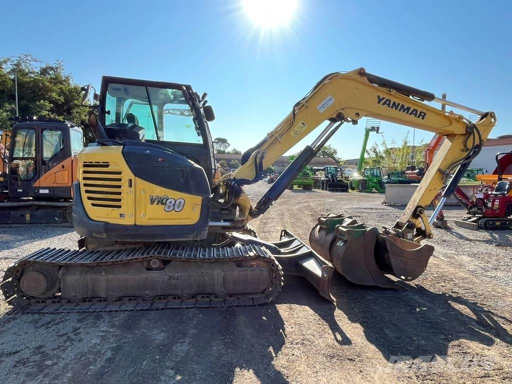Yanmar Vio 80-1A Mini pelle 7t-12t
