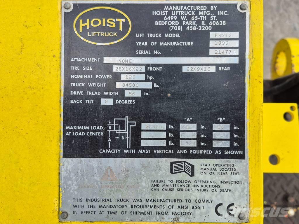 Hoist FKS 13 Autres Chariots élévateurs