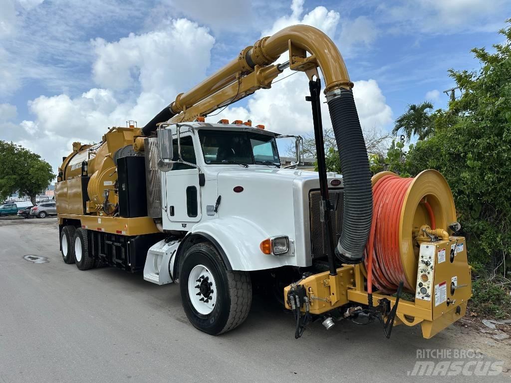 Peterbilt 365 Camion aspirateur, Hydrocureur