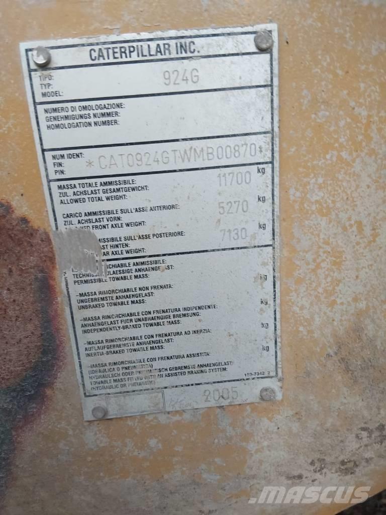 CAT 924 G Chargeuse sur pneus