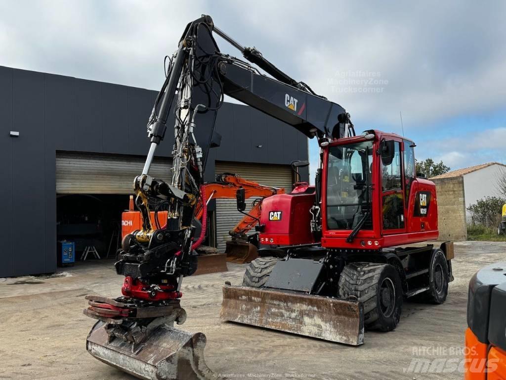 CAT 315 Pelle sur pneus