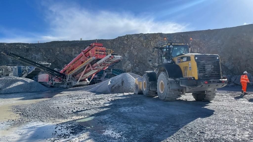 Komatsu WA480 Chargeuse sur pneus