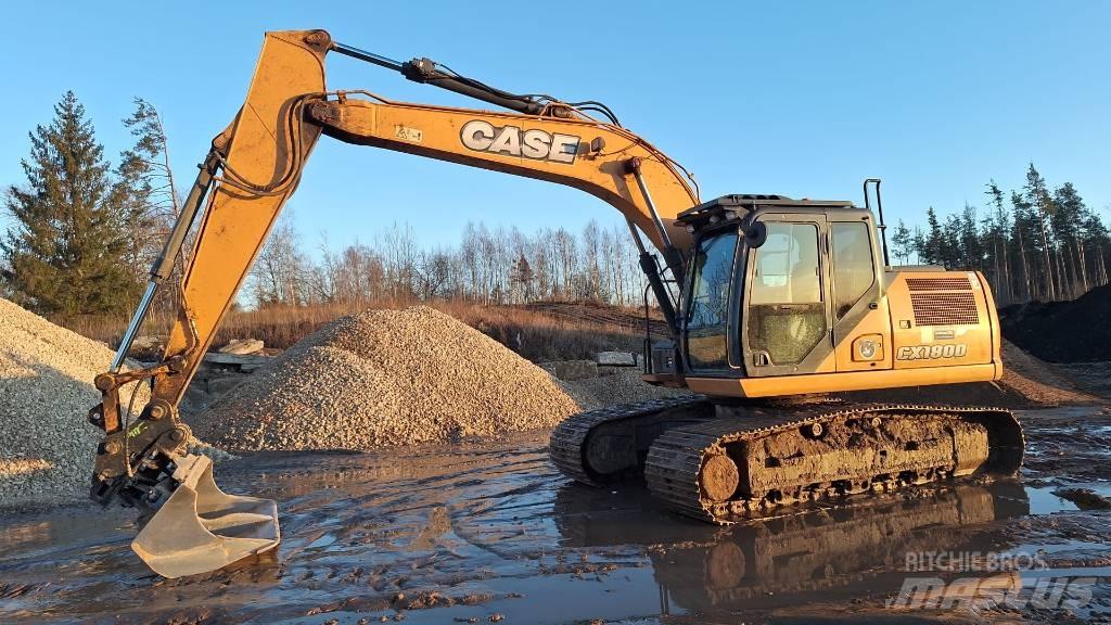 CASE CX 180D Pelle sur chenilles