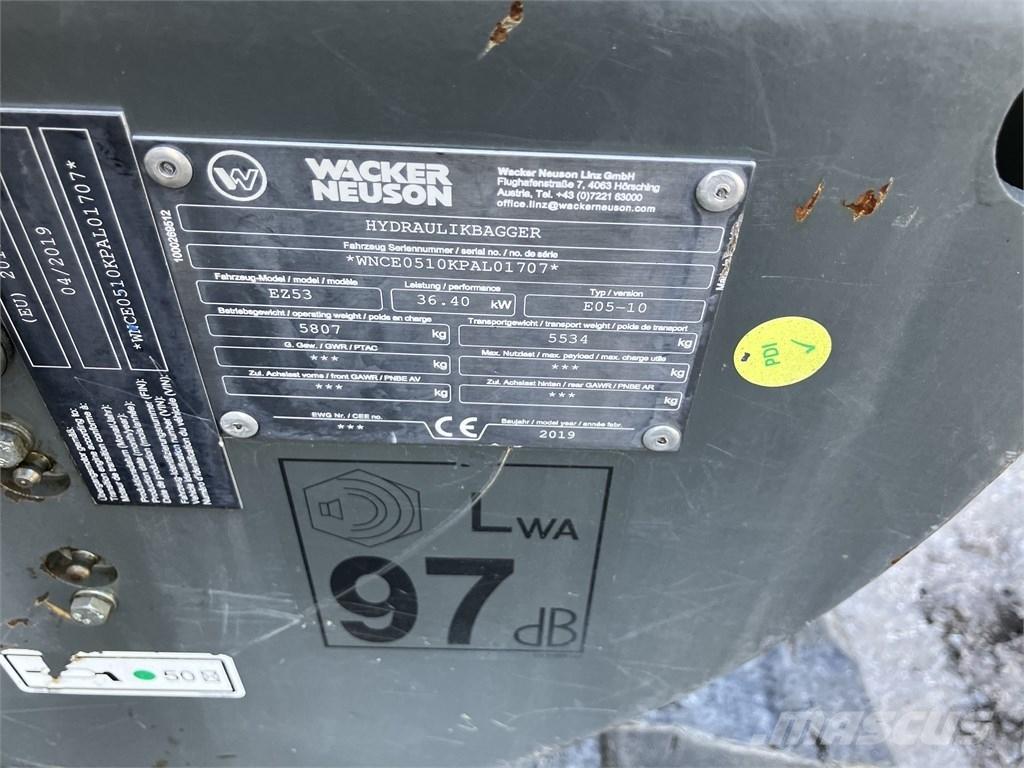 Wacker Neuson EZ 53 Mini pelle < 7t
