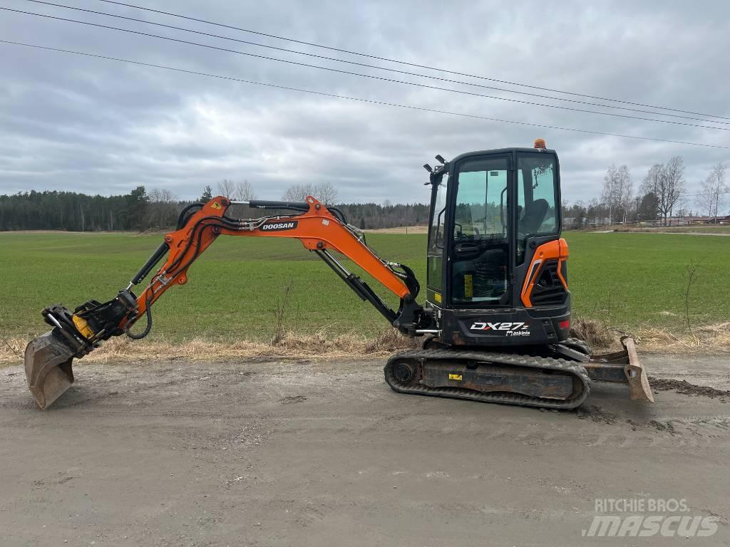 Doosan DX27 Mini pelle < 7t