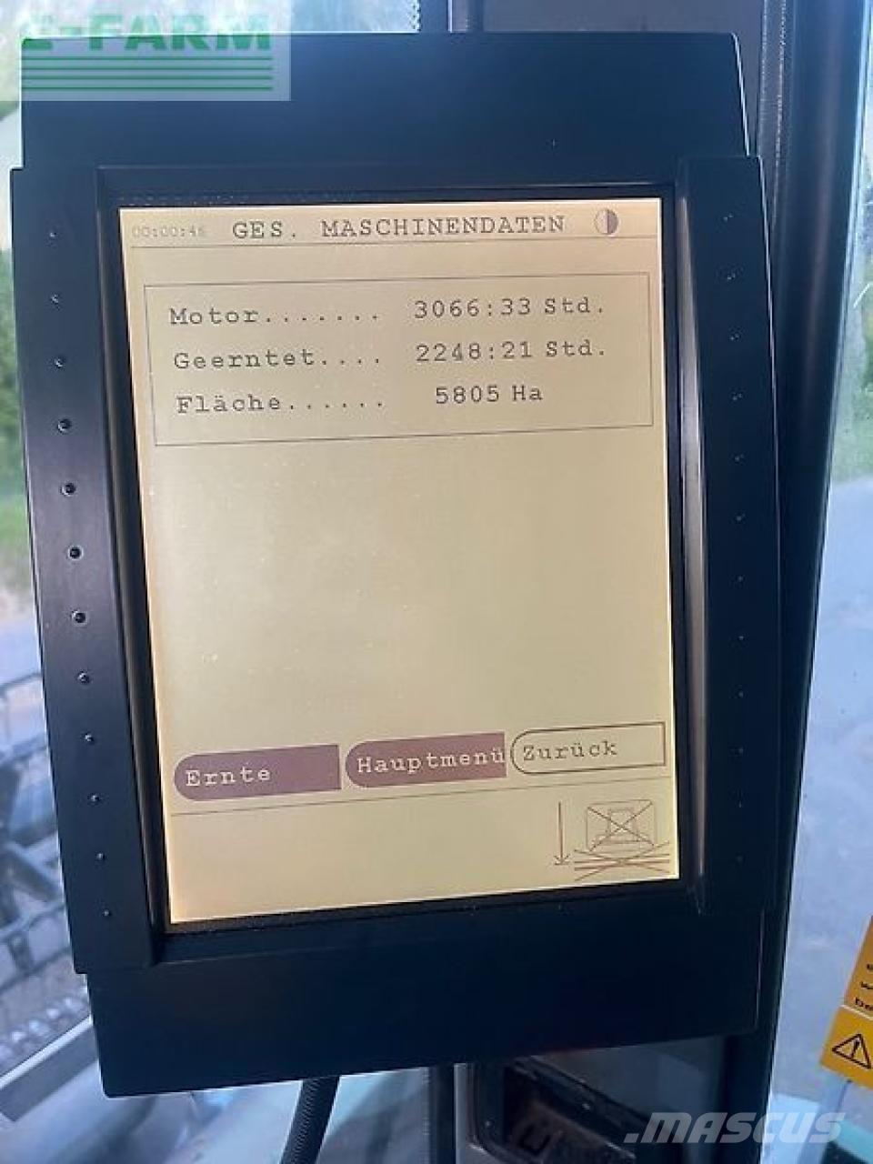 Fendt 8400 p al Moissonneuse batteuse