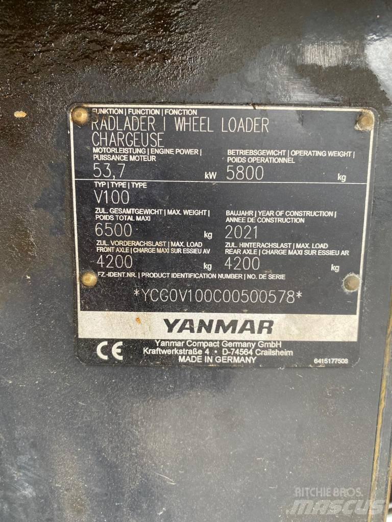 Yanmar V100 Chargeuse sur pneus