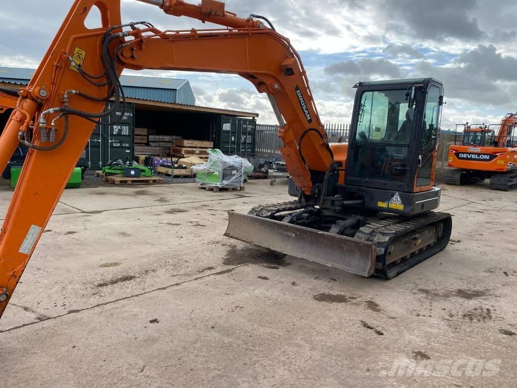 Doosan Develon DX85R Mini pelle 7t-12t