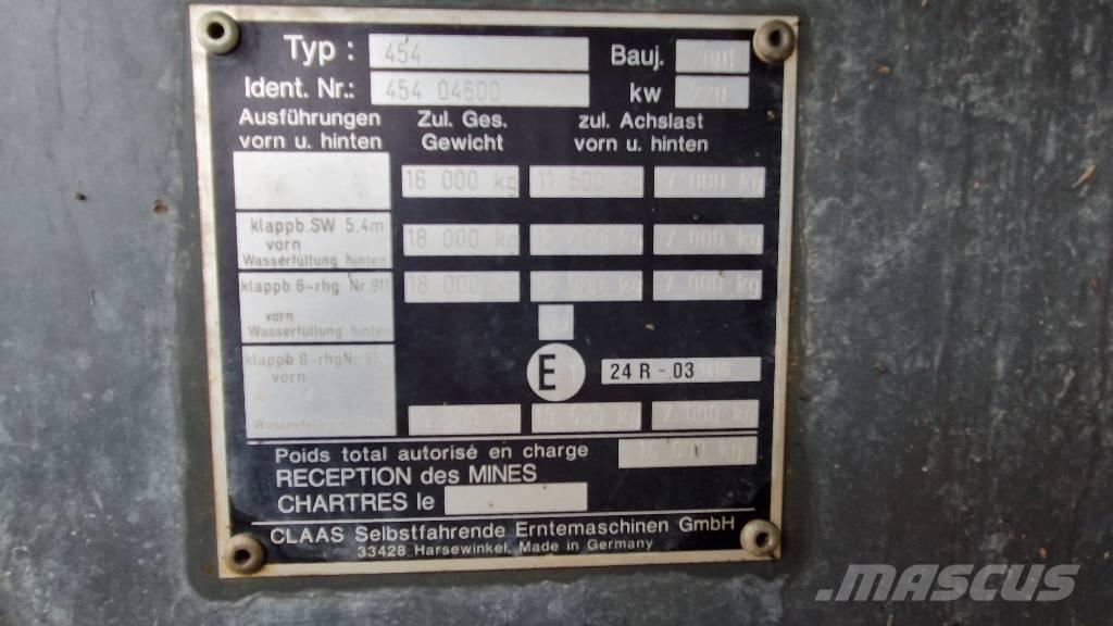 CLAAS lexion 460 Moissonneuse batteuse