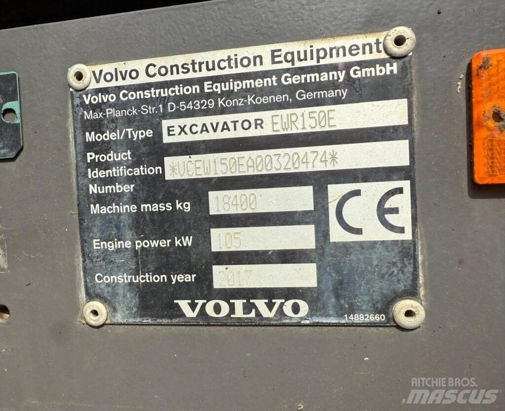 Volvo EWR150E Pelle sur pneus
