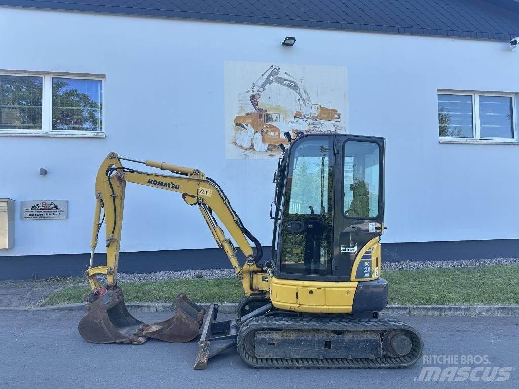 Komatsu PC 26 MR-3 Mini pelle < 7t