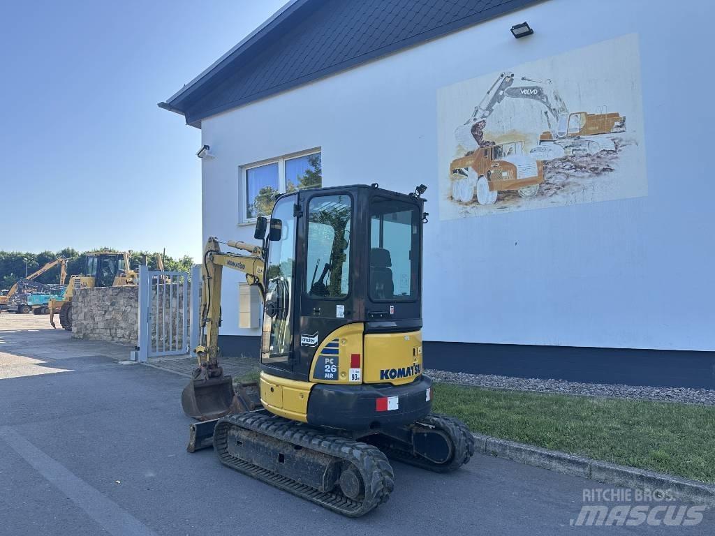 Komatsu PC 26 MR-3 Mini pelle < 7t
