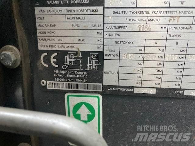 Doosan D35C-7 Chariots diesel