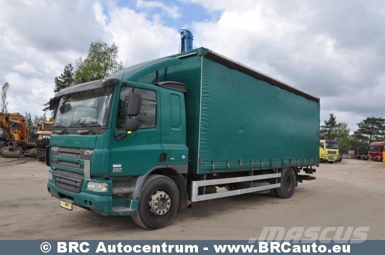 DAF CF 75.310 Camion à rideaux coulissants (PLSC)