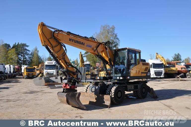 Hyundai HW160 Pelle sur pneus