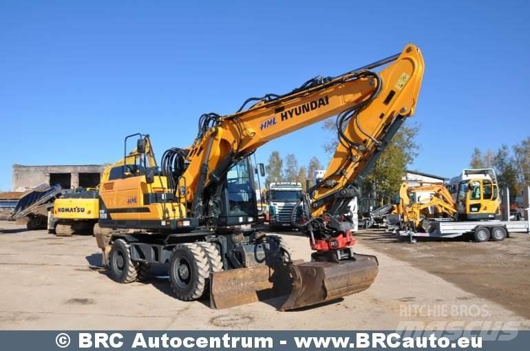 Hyundai HW160 Pelle sur pneus