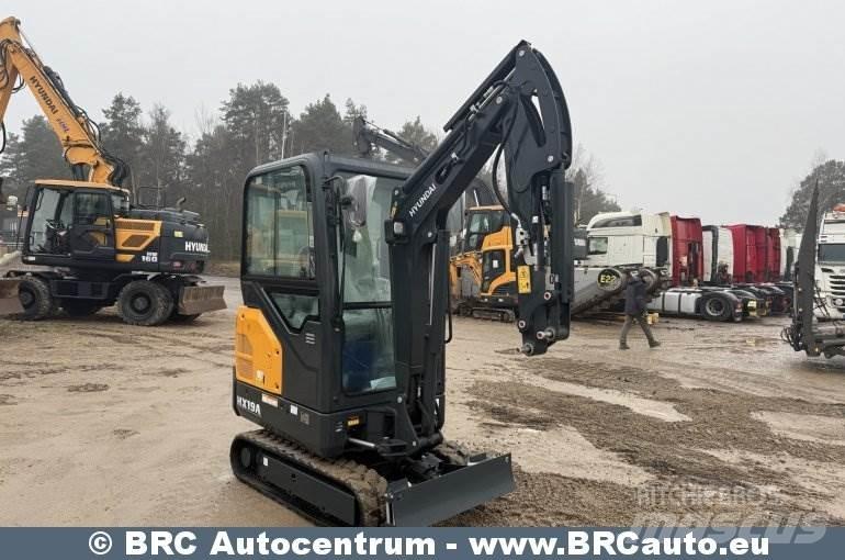 Hyundai HX19A Mini pelle < 7t