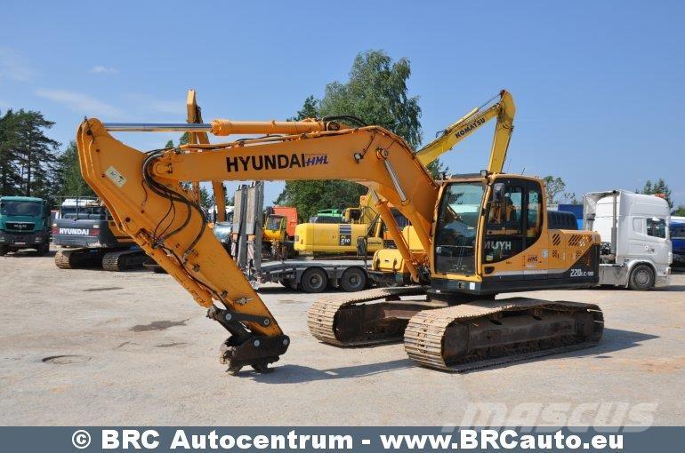 Hyundai R220LC-9A Pelle sur chenilles