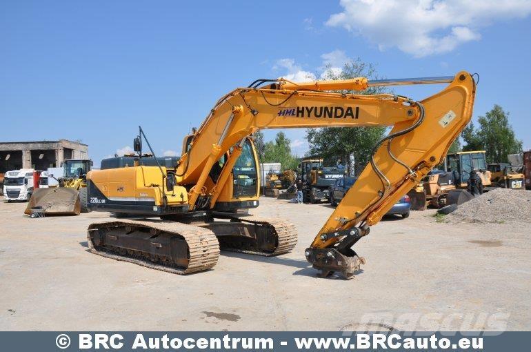 Hyundai R220LC-9A Pelle sur chenilles