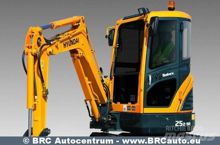 Hyundai R25Z-9AK Mini pelle < 7t