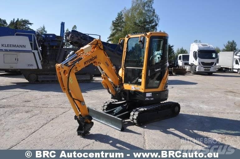 Hyundai R25Z-9AK Mini pelle < 7t