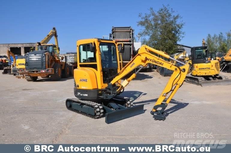 Hyundai R25Z-9AK Mini pelle < 7t