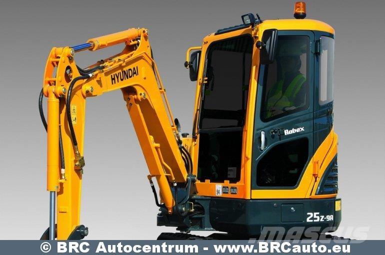 Hyundai R25Z-9AK Mini pelle < 7t