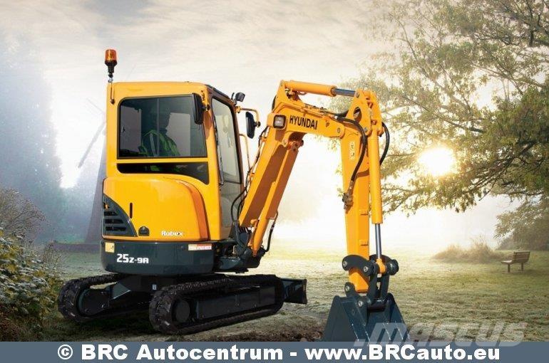 Hyundai R25Z-9AK Mini pelle < 7t