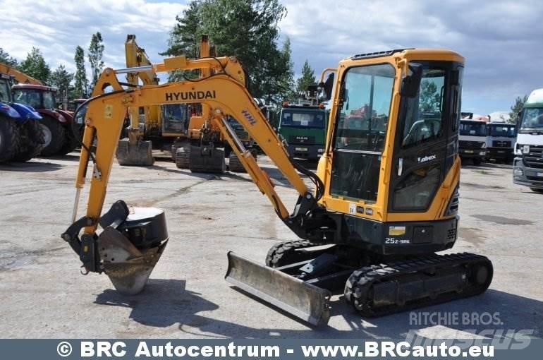 Hyundai R25Z-9AK Mini pelle < 7t