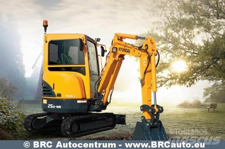 Hyundai R25Z-9AK Mini pelle < 7t