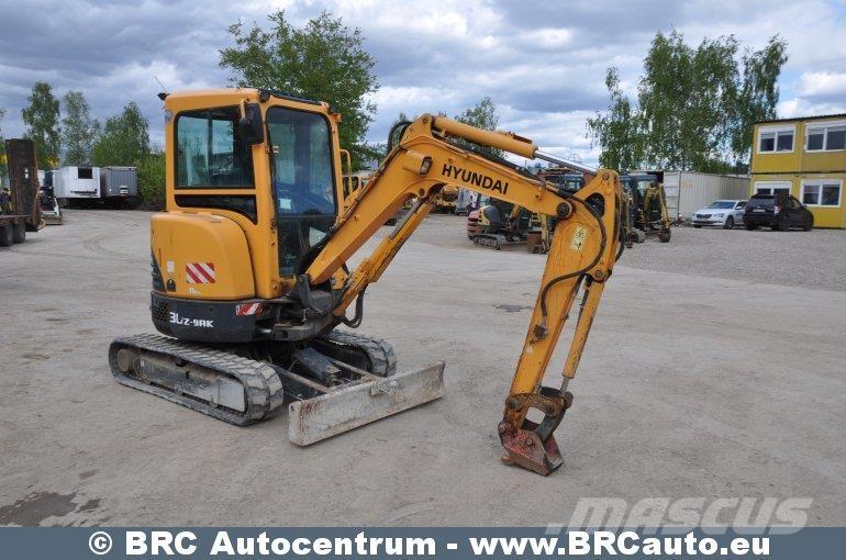 Hyundai R30Z-9AK Mini pelle < 7t