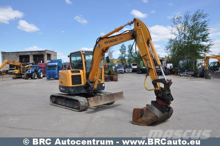 Hyundai R60CR-9A Mini pelle < 7t