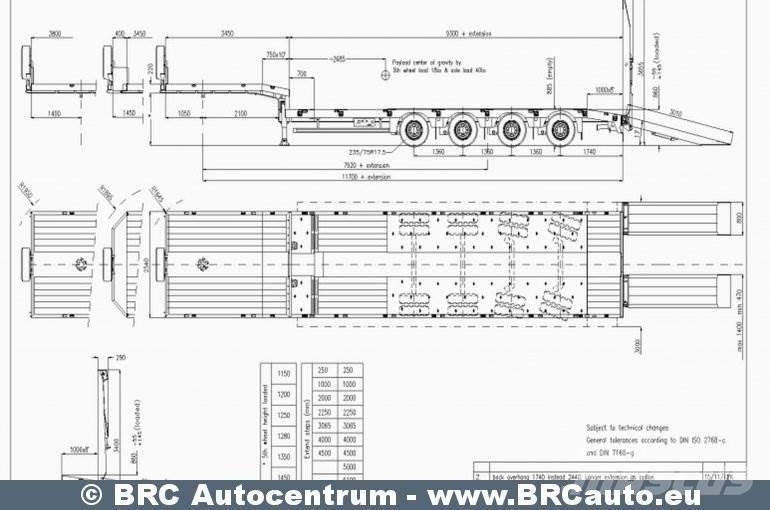 MAX Trailer MAX 100 Benne semi remorque
