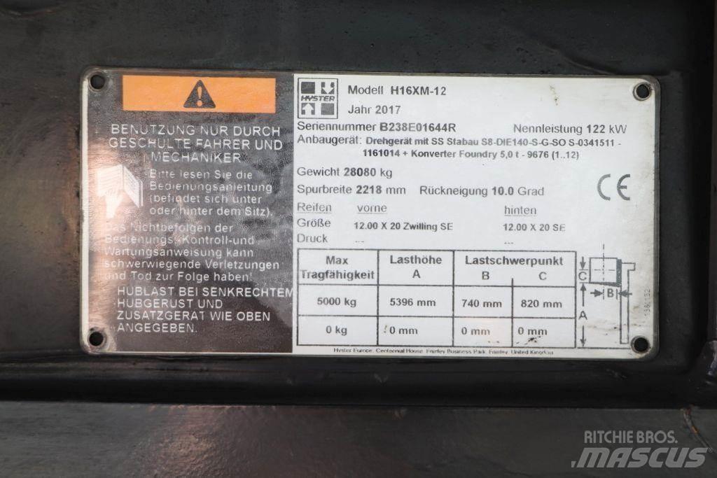 Hyster H16XM-12 Chariots diesel