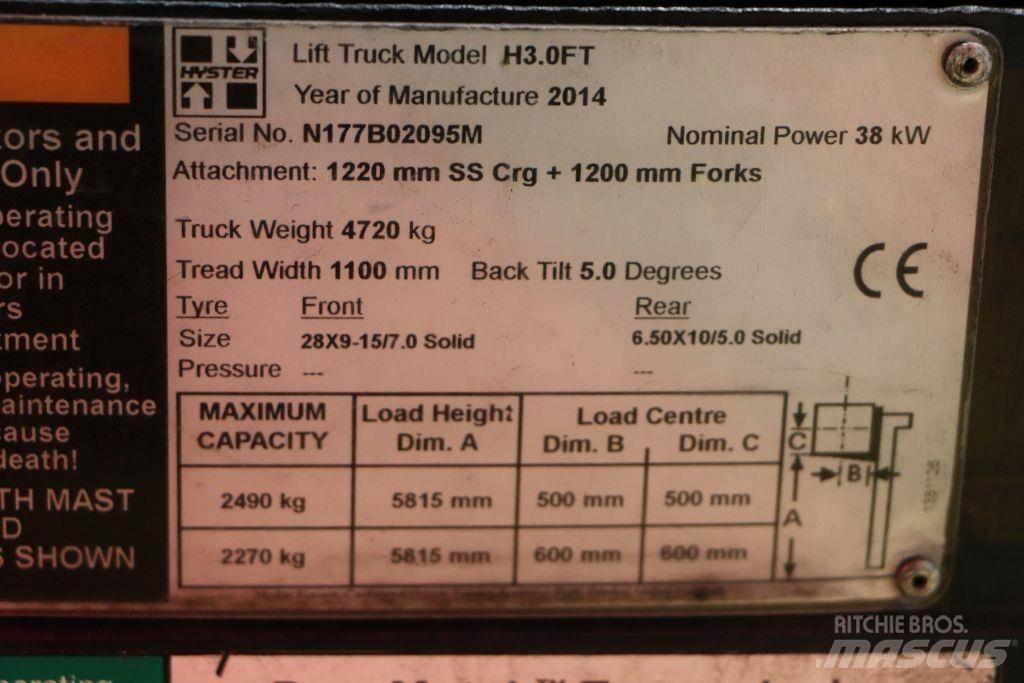 Hyster H3.0FT Chariots GPL