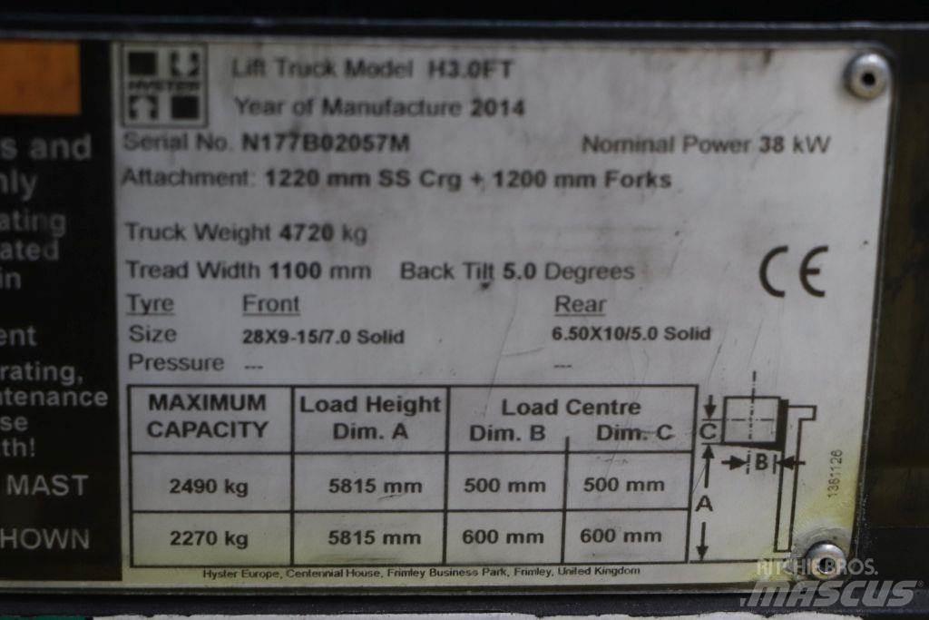Hyster H3.0FT Chariots GPL