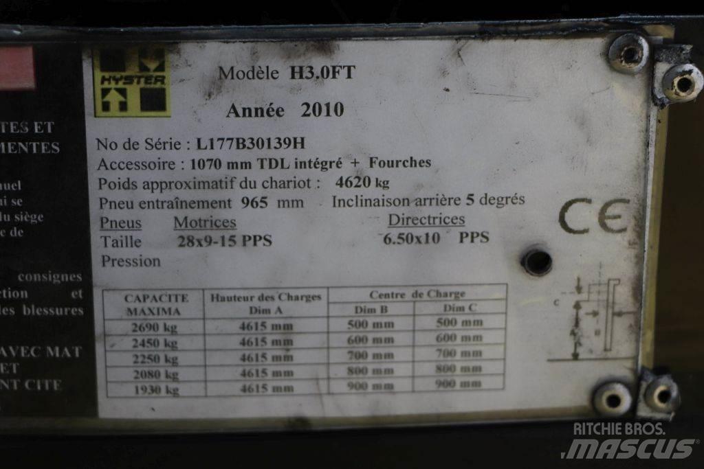 Hyster H3.0FT Chariots GPL