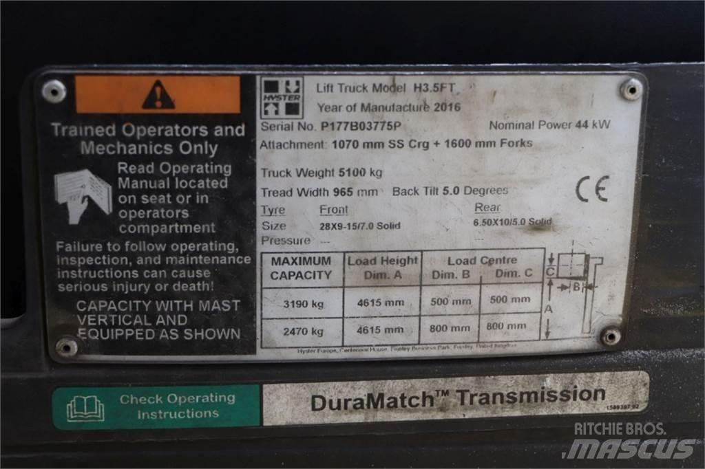 Hyster H3.5FT Chariots GPL
