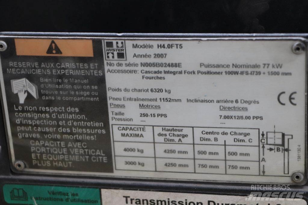 Hyster H4.0FT5 Chariots GPL