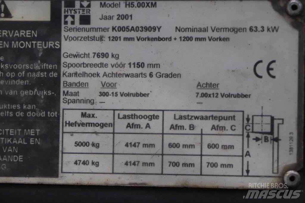 Hyster H5.00XM Chariots GPL