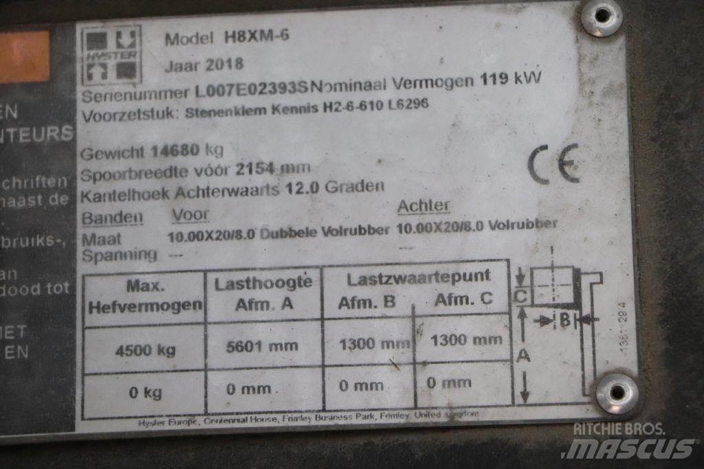 Hyster H8XM-6 Chariots diesel