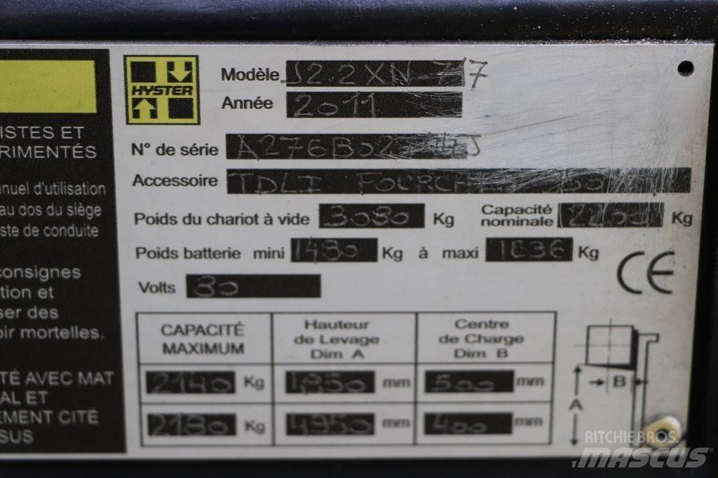 Hyster J2.2XN Chariots élévateurs électriques