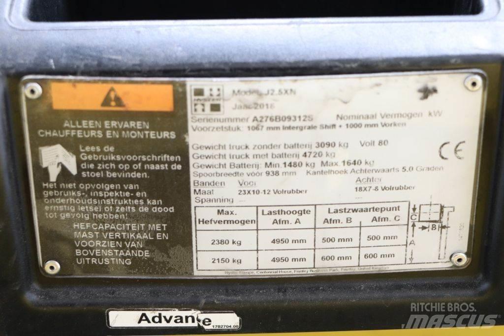 Hyster J2.5XN Chariots élévateurs électriques