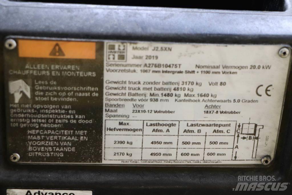 Hyster J2.5XN Chariots élévateurs électriques