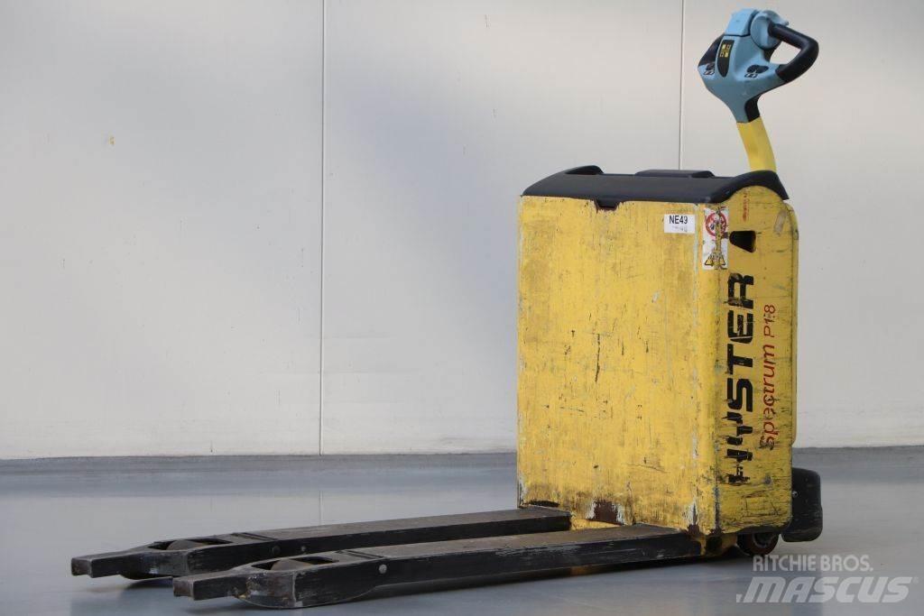 Hyster P1.8 Transpalette accompagnant